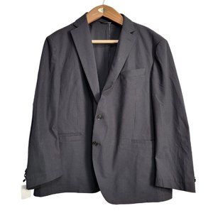 Sene Soho Flex Tech Sport Coat Unstructured Blazer Jacket Black Custom 54 Chest